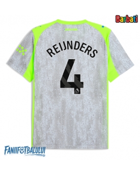 Manchester City Tijjani Reijnders #4 Tricou Fotbal Replică 2025-26 Barbati Treilea